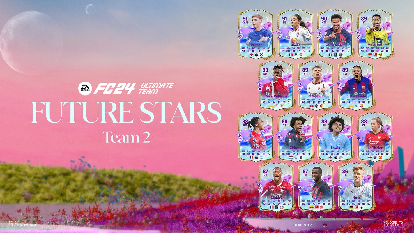 EA SPORTS FC™ 24 dezvăluie Future Stars ai Echipei nr. 2