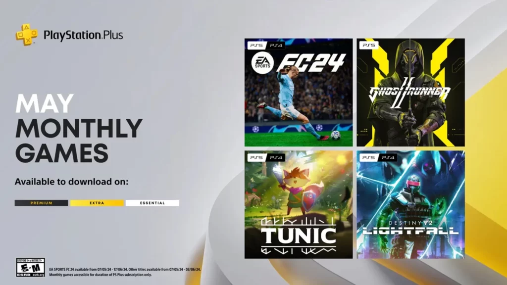 Au fost dezvăkuite jocurile PlayStation Plus pentru mai 2024