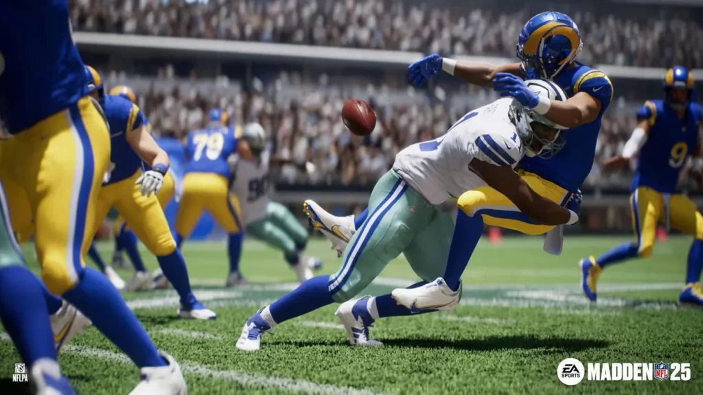 Madden NFL 25 dezvăluie o abordare bazată pe fizică și noi mecanisme de prindere