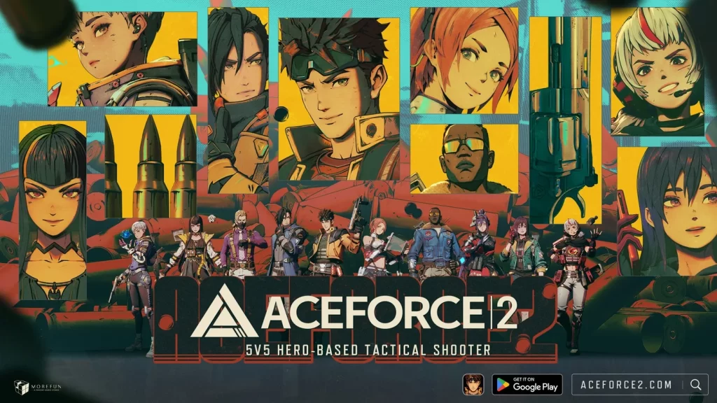 ACE FORCE 2: un shooter tactic 5v5 pentru mobil bazat pe eroi a fost lansat