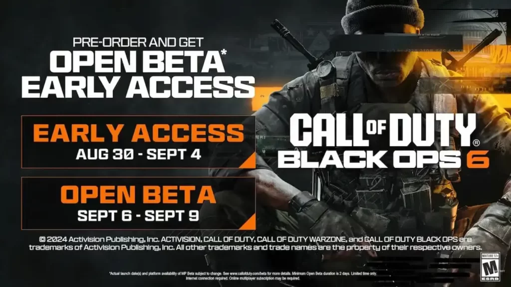 Call of Duty: Black Ops 6 – datele beta confirmate!