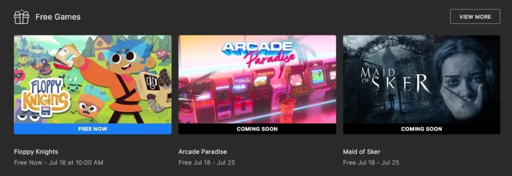 Epic Games Store oferă două jocuri gratuite săptămâna viitoare: Arcade Paradise și Maid of Sker