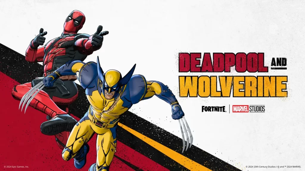 Fortnite adaugă skinuri noi pentru Deadpool și Wolverine