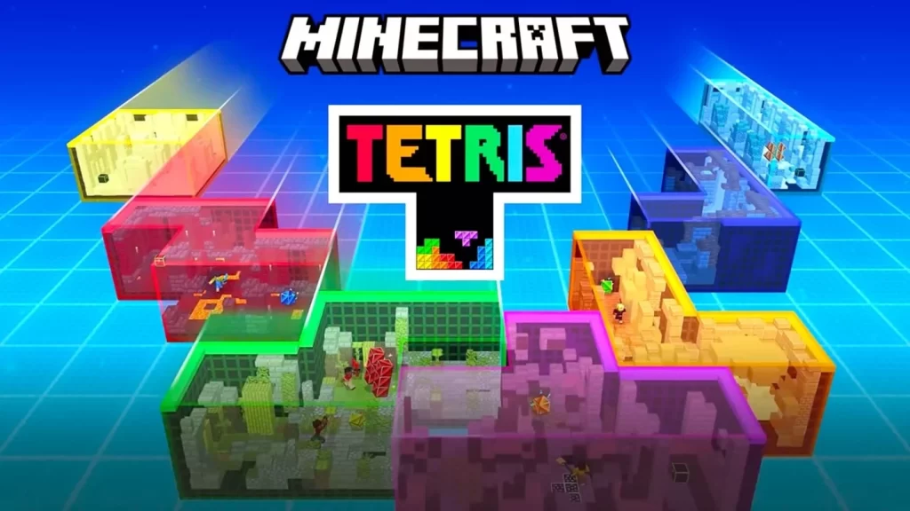 Cel mai recent DLC Minecraft introduce un nou mod de a juca Tetris