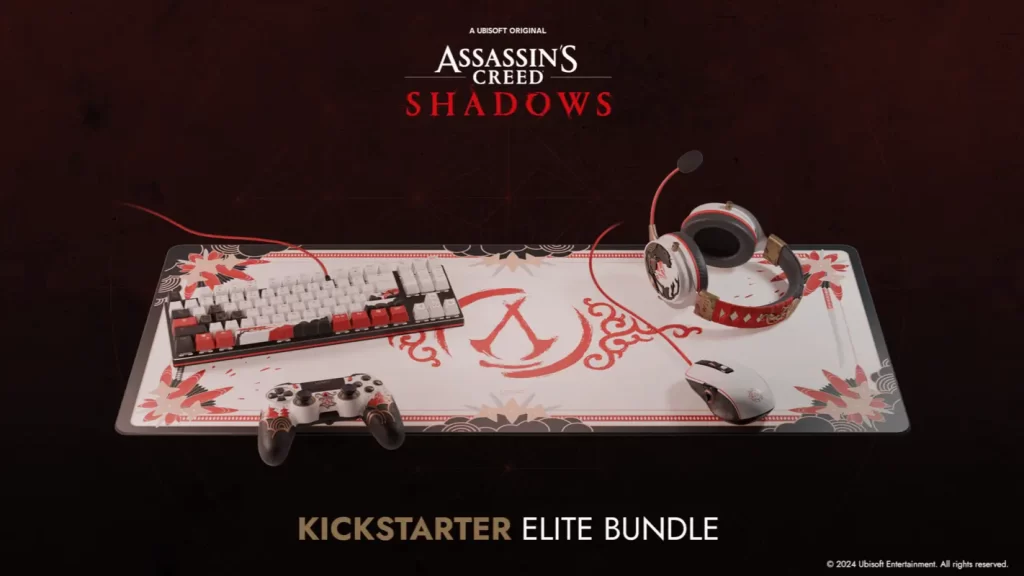 Lexip și Ubisoft lansează colecția de accesorii Assassin’s Creed® Shadows în ediție limitată pe Kickstarter