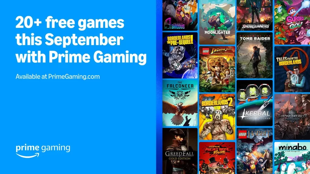 Membrii Amazon Prime Gaming beneficiază de 28 de jocuri gratuite în septembrie