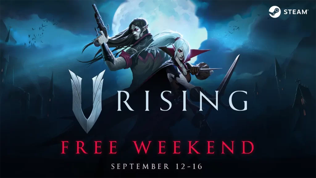 V Rising poate fi jucat gratuit între 12 și 16 septembrie pe Steam