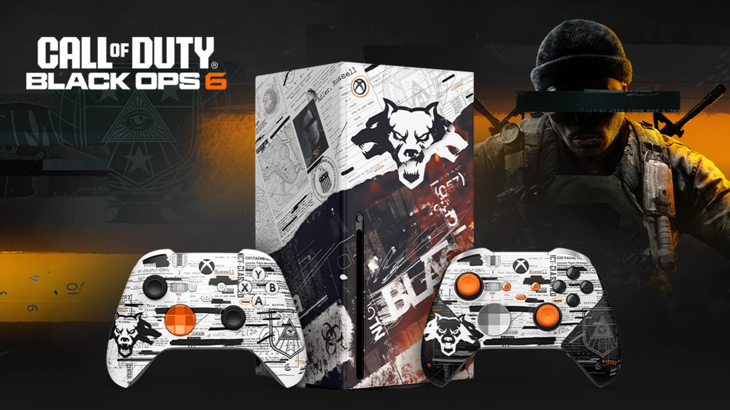 Black Ops 6 primește wrap personalizat Xbox și colecție de accesorii speciale