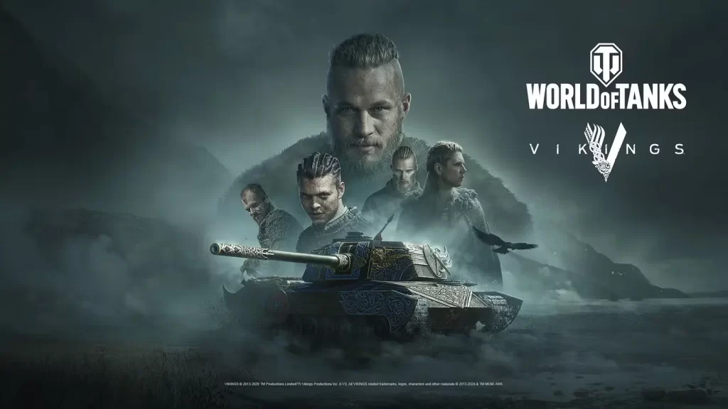 „Vikings” înfruntă tancurile: personaje emblematice ajung în World of Tanks